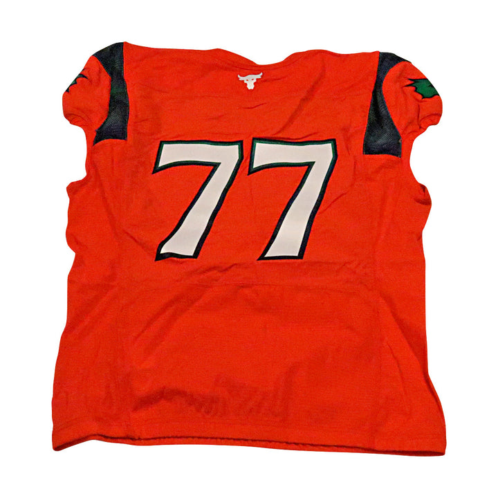 Seattle Sea Dragons 2023 #77 Team Issued Home Jersey Size 52