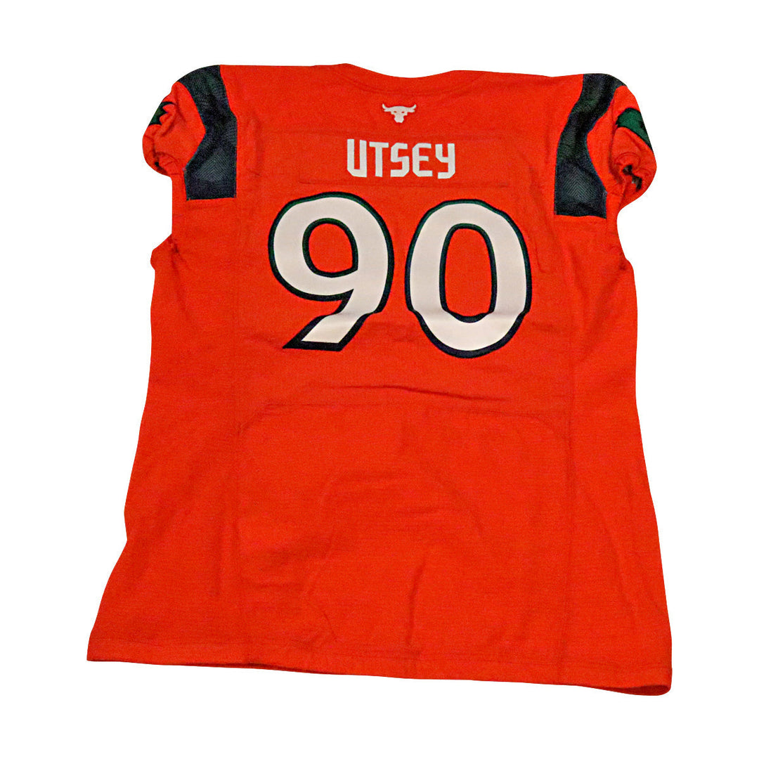 Markell Utsey Seattle Sea Dragons 2023 Game Issued Home Jersey Size 50