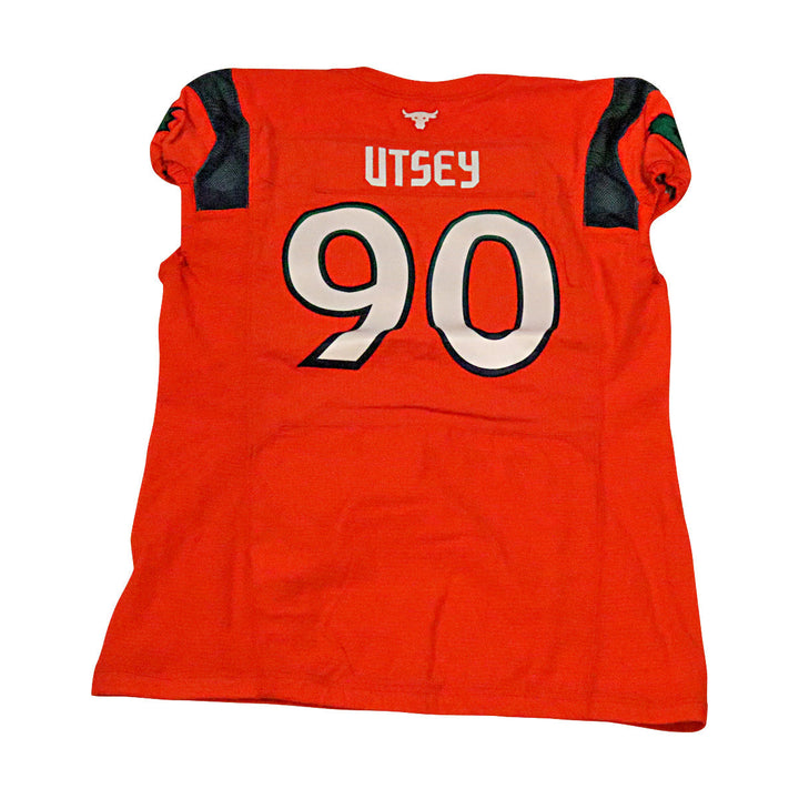 Markell Utsey Seattle Sea Dragons 2023 Game Issued Home Jersey Size 50