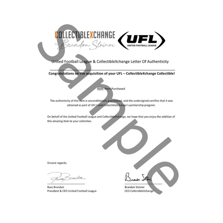 Bryan Scott Philadelphia Stars 2022 Game Worn Jersey vs New Orleans Breakers