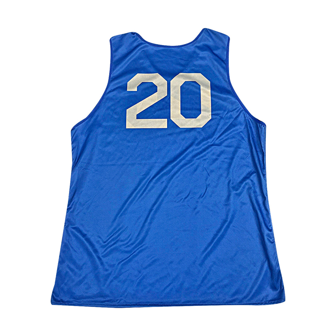US Air Force Academy 2024 Practice Used Blue/Grey Sz L #20 Basketball Jersey