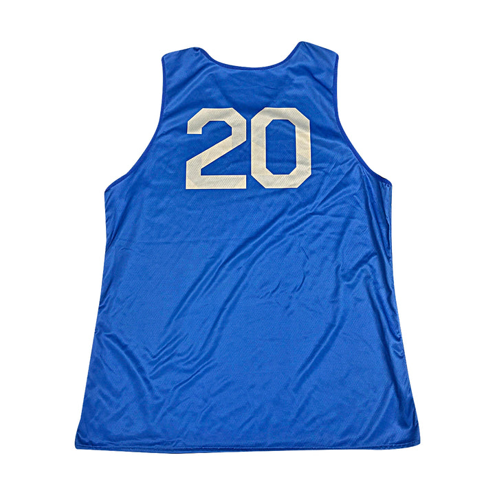 US Air Force Academy 2024 Practice Used Blue/Grey Sz L #20 Basketball Jersey