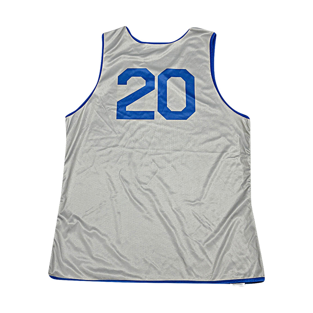 US Air Force Academy 2024 Practice Used Blue/Grey Sz L #20 Basketball Jersey