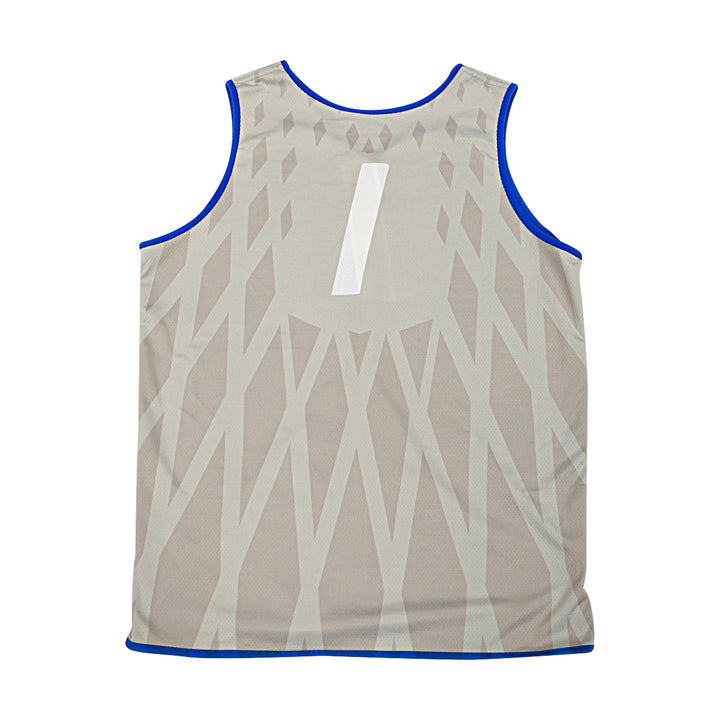 US Air Force Academy 2014 Practice Used Blue/Grey Sz L #1 Basketball Jersey