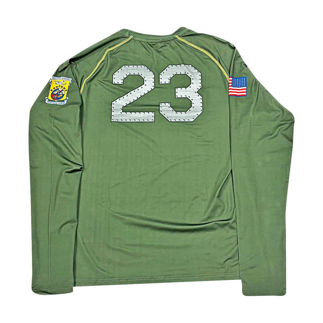 US Air Force Academy Doolittle Raiders L/S 2023 Game Used Baseball Jersey Sz M