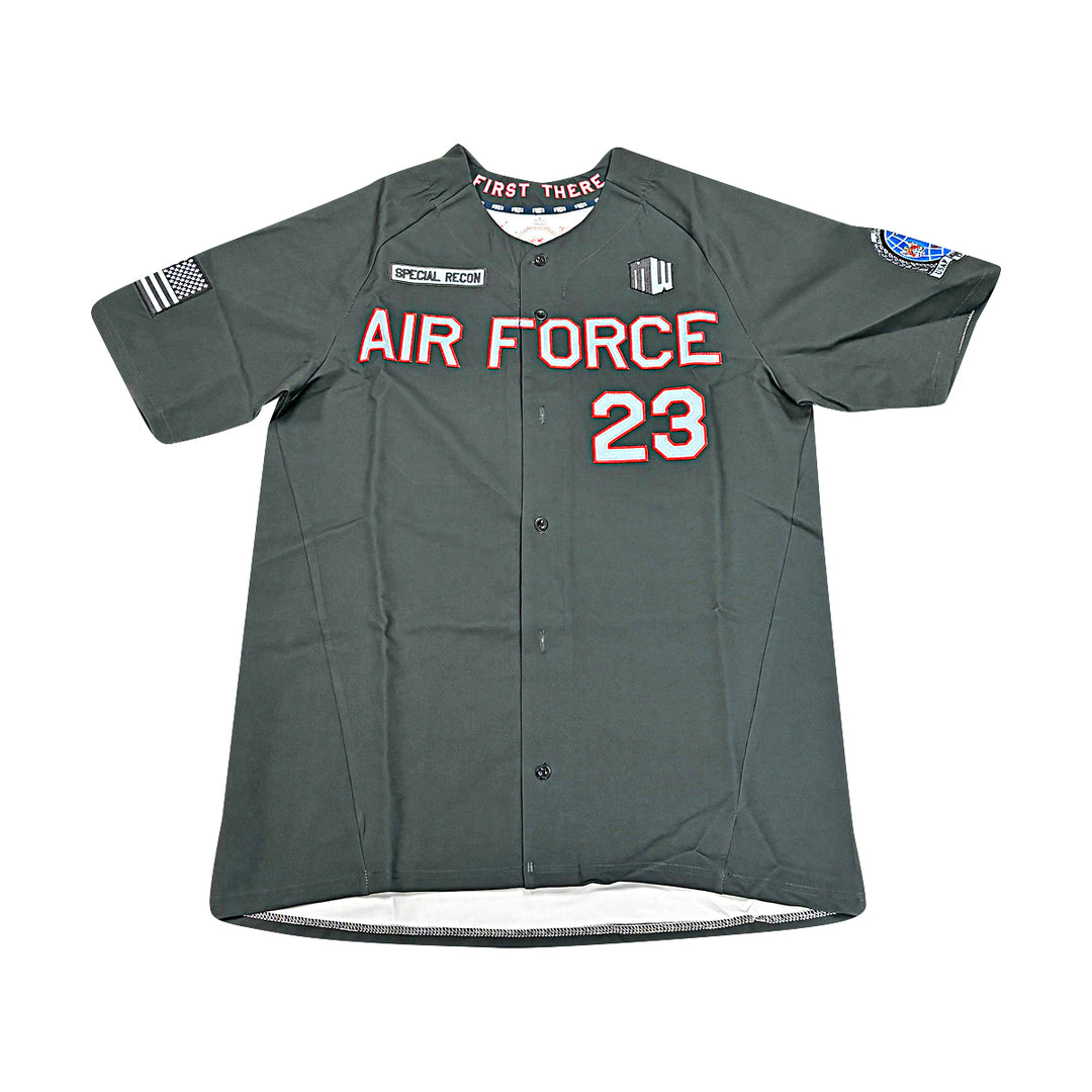 US Air Force Academy AFSOC Large Baseball Jersey 