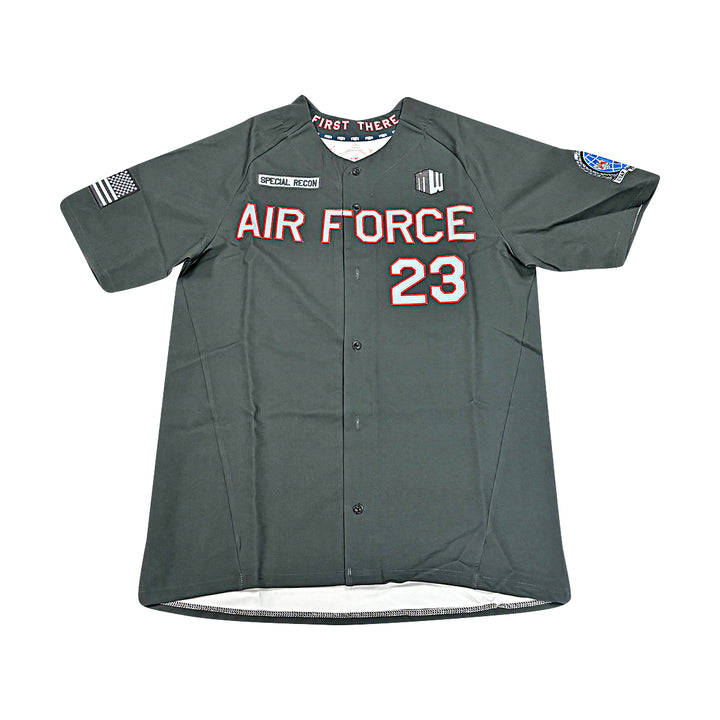 US Air Force Academy AFSOC Large Baseball Jersey 