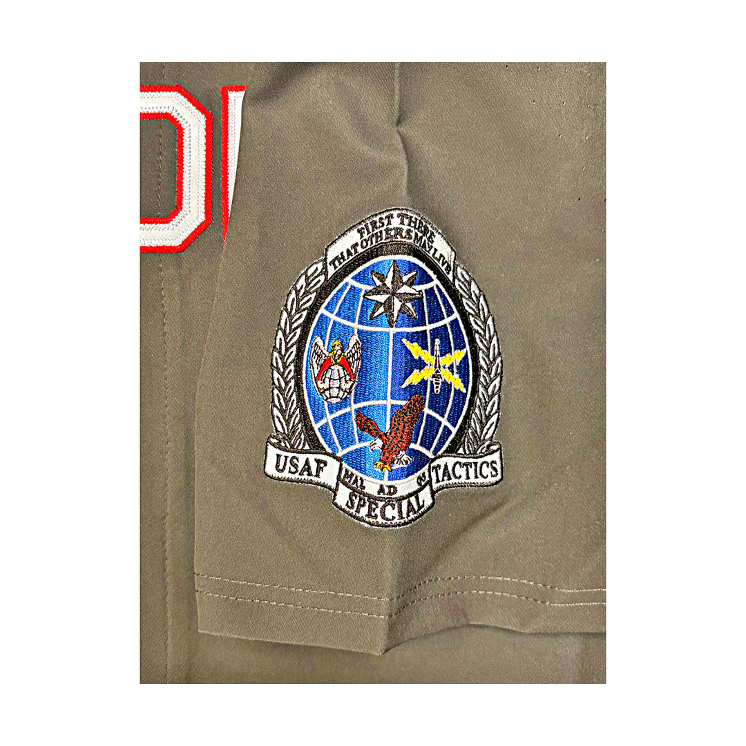 US Air Force Academy AFSOC Large Baseball Jersey 