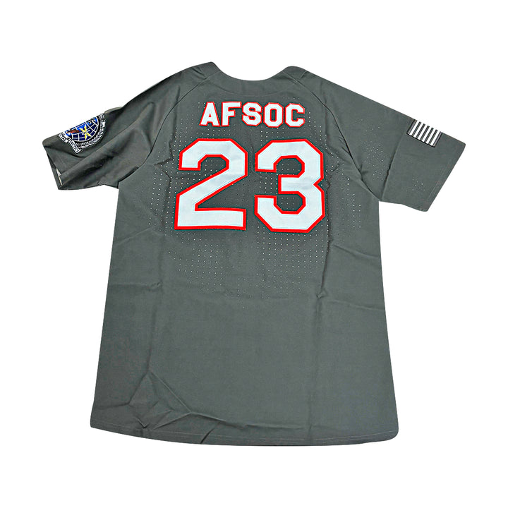 US Air Force Academy AFSOC Large Baseball Jersey 