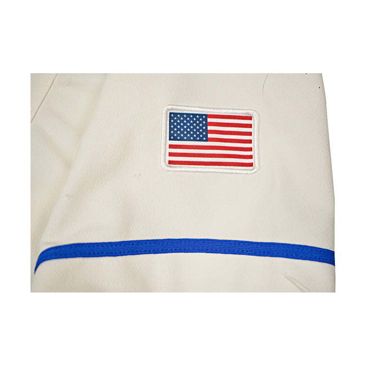US Air Force Academy 2021 Game Issued White/Blue Sz M #1 Baseball Jersey