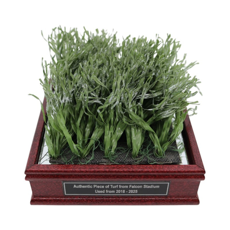 US Air Force Academy Authentic Piece of Falcon Stadium Turf with Case USAF/CX COA