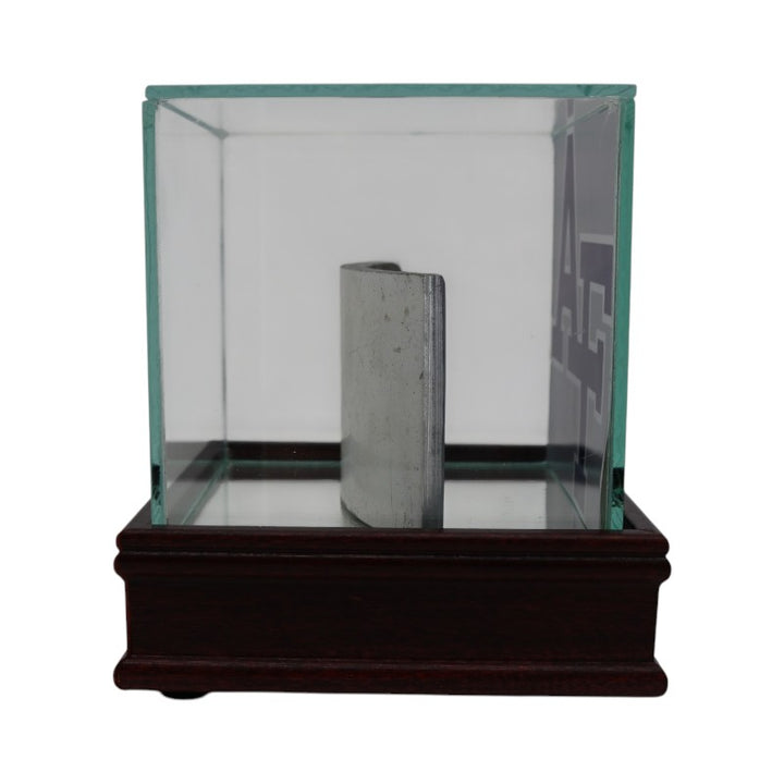 US Air Force Academy Authentic Piece of Falcon Stadium Goalpost with Case USAF/CX COA