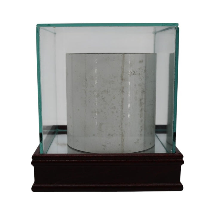 US Air Force Academy Authentic 4" Full Round Piece of Falcon Stadium Goalpost with Case USAF/CX COA