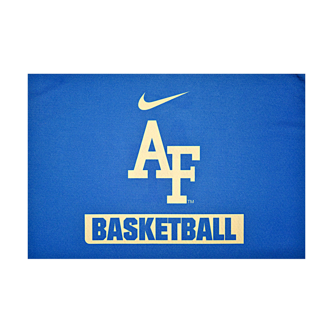 US Air Force Academy 2014 Practice Used Blue/Grey Sz LT #31 Basketball Jersey
