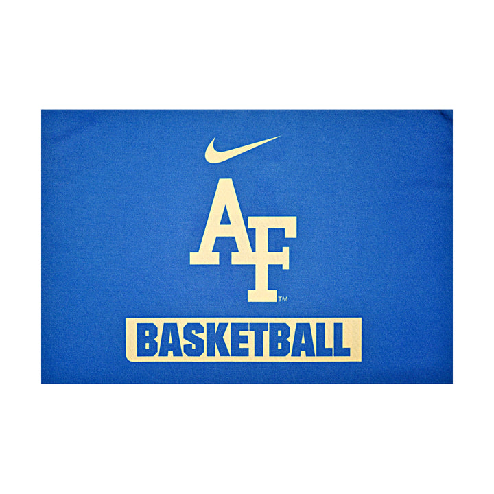 US Air Force Academy 2014 Practice Used Blue/Grey Sz LT #31 Basketball Jersey
