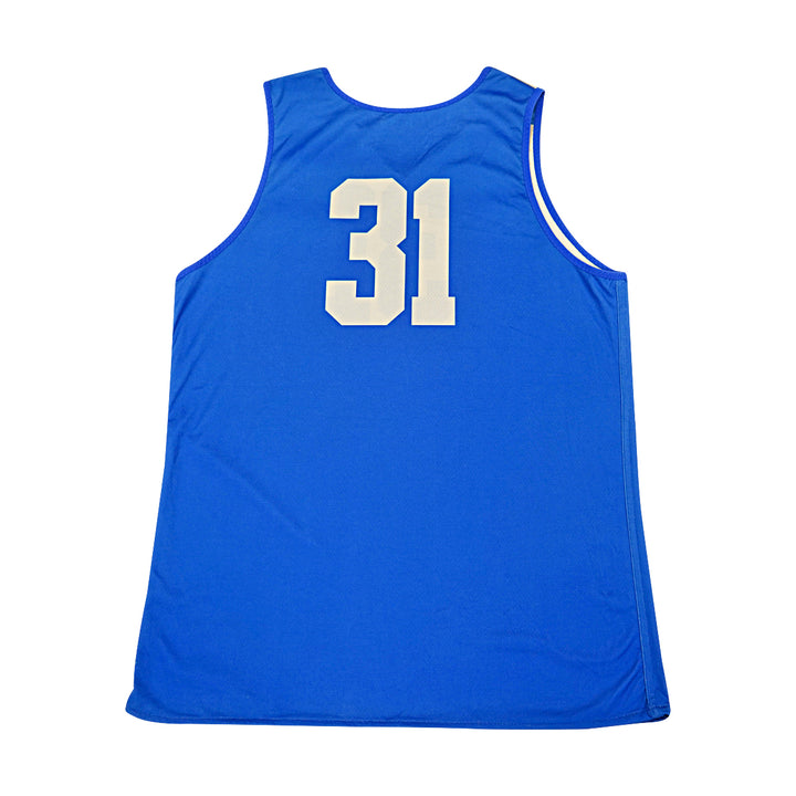 US Air Force Academy 2014 Practice Used Blue/Grey Sz LT #31 Basketball Jersey