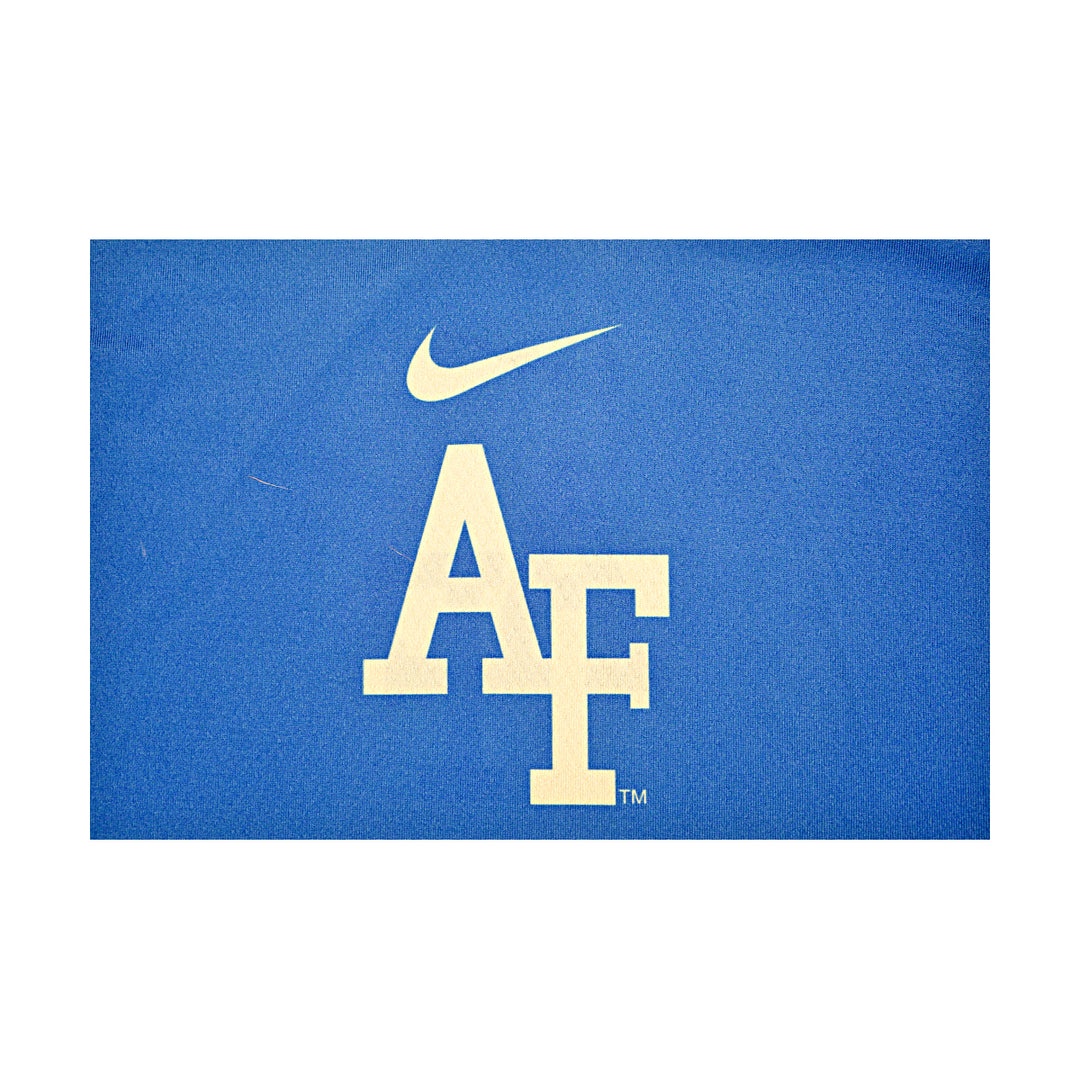 US Air Force Academy 2014 Practice Used Blue/Grey Sz L #42 Basketball Jersey