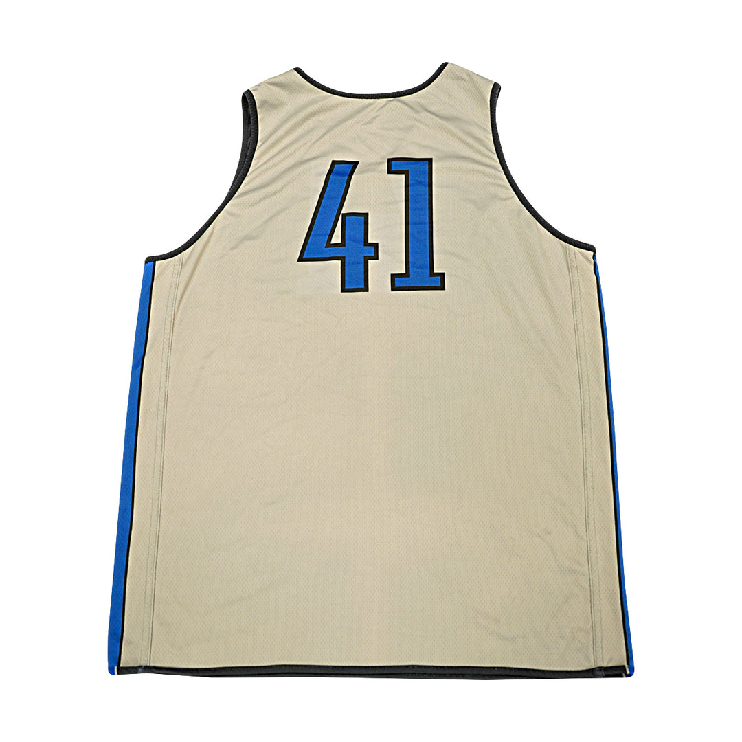 US Air Force Academy 2012 Practice Used Black/Grey Sz XL #41 Basketball Jersey