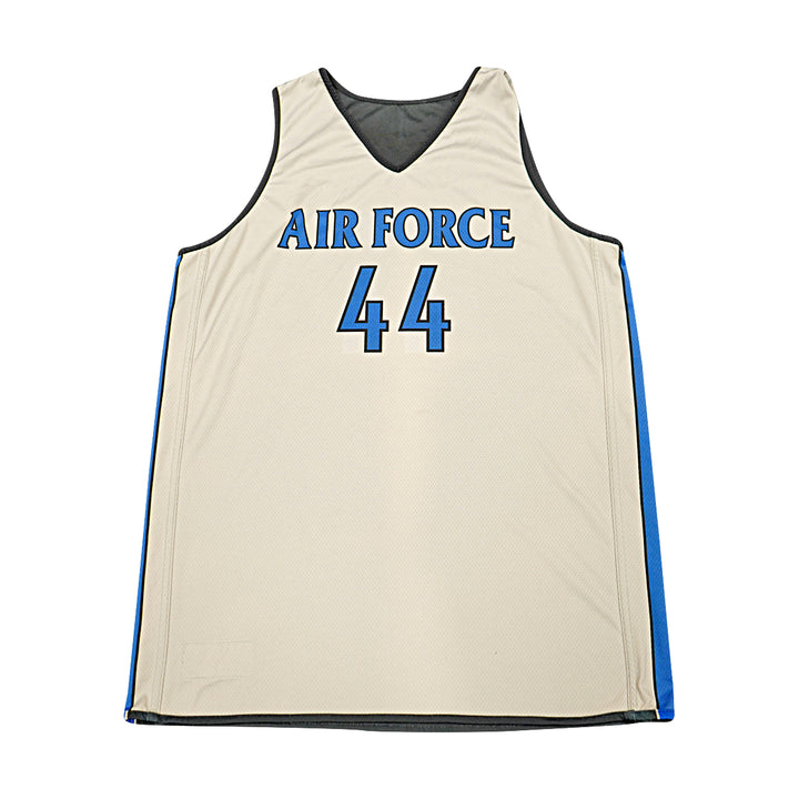 US Air Force Academy 2012 Practice Used Black/Grey Sz XL #44 Basketball Jersey