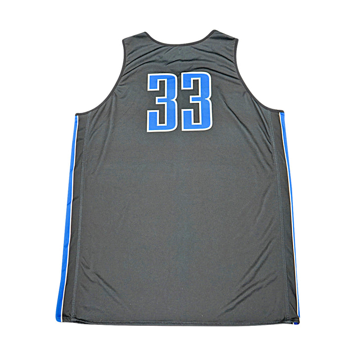 US Air Force Academy 2012 Practice Used Black/Grey Sz XLT #33 Basketball Jersey