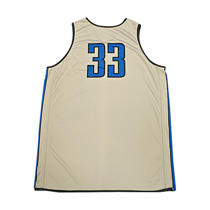 US Air Force Academy 2012 Practice Used Black/Grey Sz XLT #33 Basketball Jersey