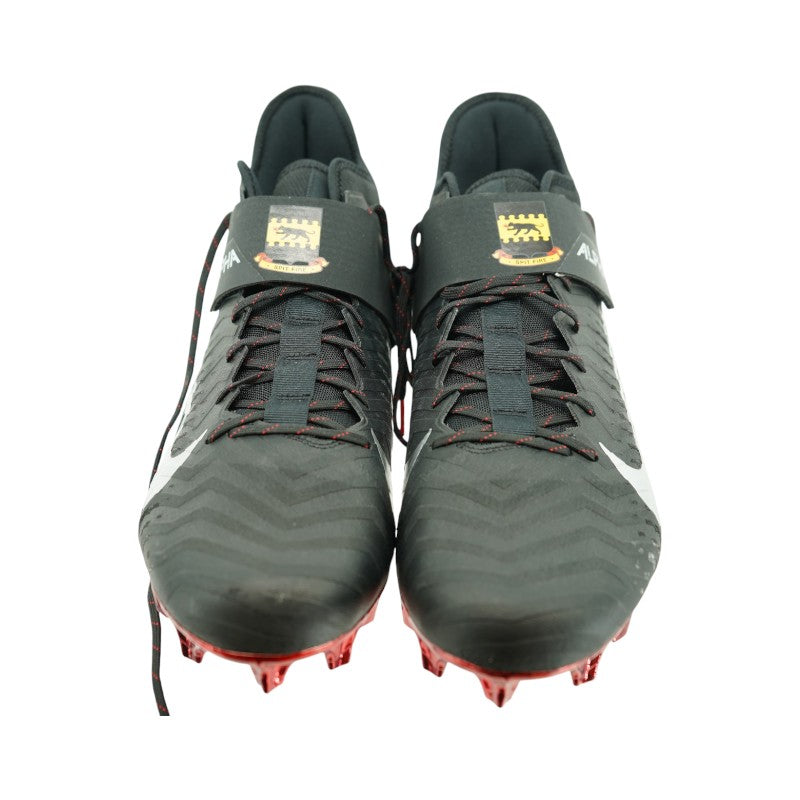 U.S. Air Force Academy 2020 Game Issued Nike Alpha Menace Pro 2 Mid Cleats Sz 14.5