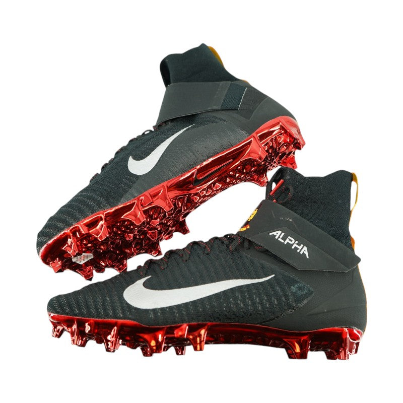U.S. Air Force Academy 2020 Game Issued Nike Alpha Menace Elite 2 Cleats Sz 16