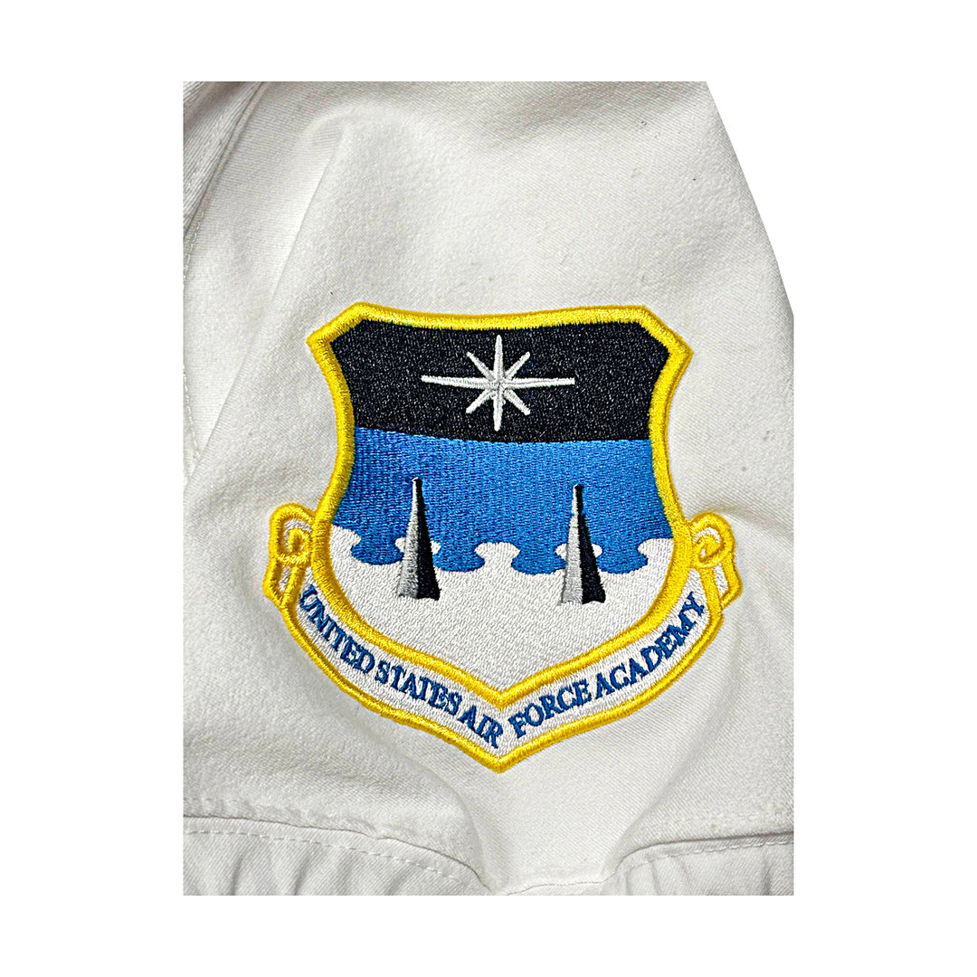 US Air Force Academy Nike White 2023 Game Issued #95 Size XL Jersey