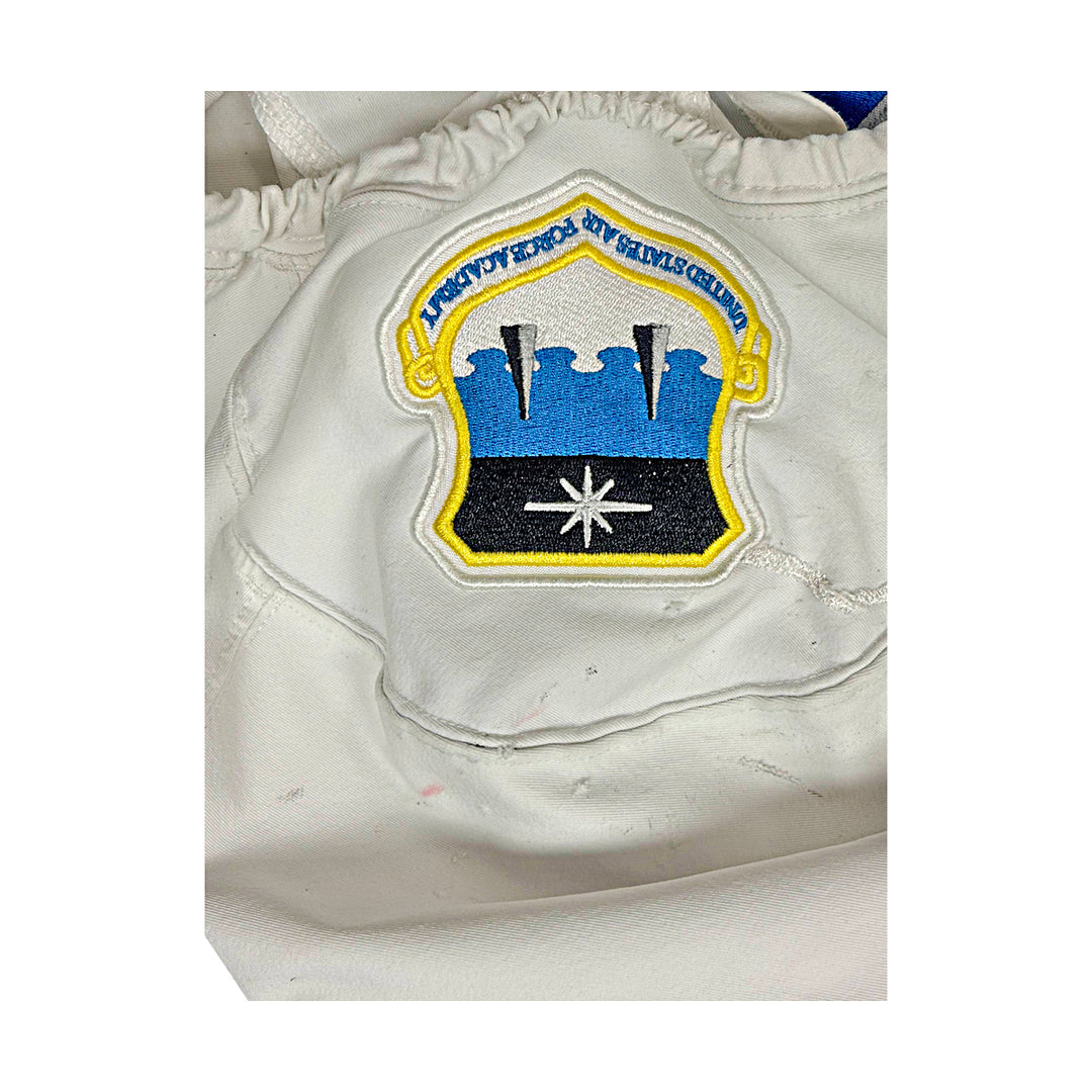 US Air Force Academy Nike White 2023 Game Issued #96 Size XL Jersey