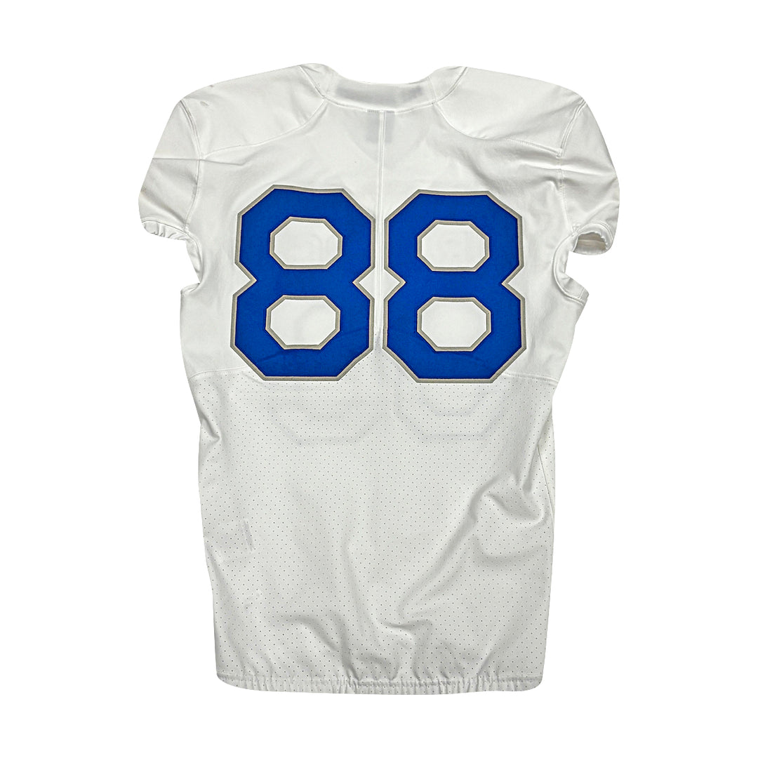 US Air Force Academy Nike White 2023 Game Issued #88 Size M Jersey