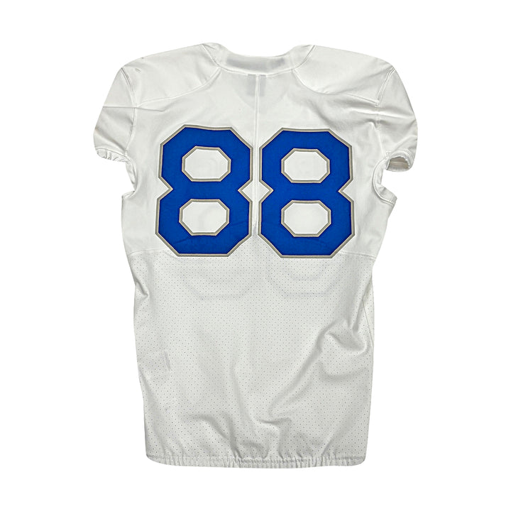 US Air Force Academy Nike White 2023 Game Issued #88 Size M Jersey