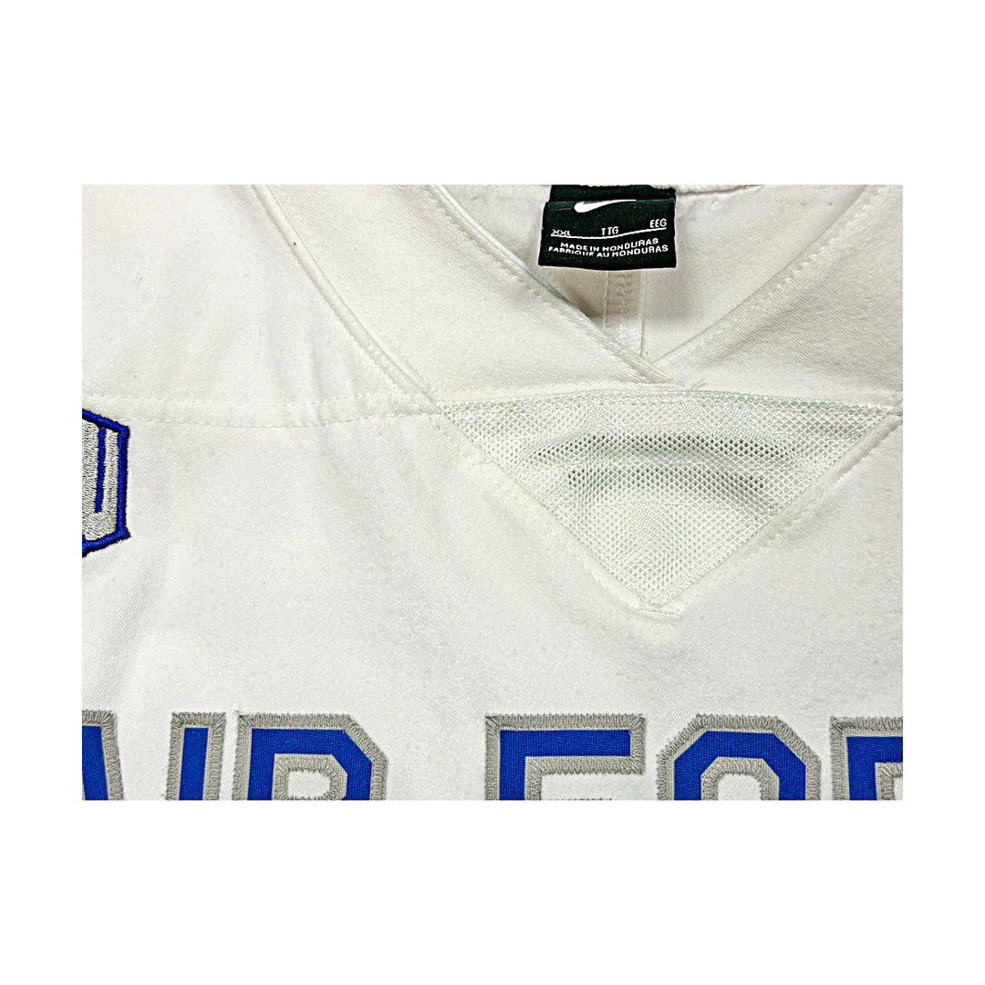 US Air Force Academy Nike White 2023 Game Issued #75 Size XXL Jersey