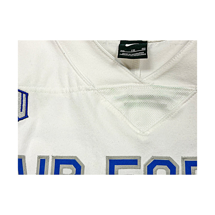 US Air Force Academy Nike White 2023 Game Issued #75 Size XXL Jersey