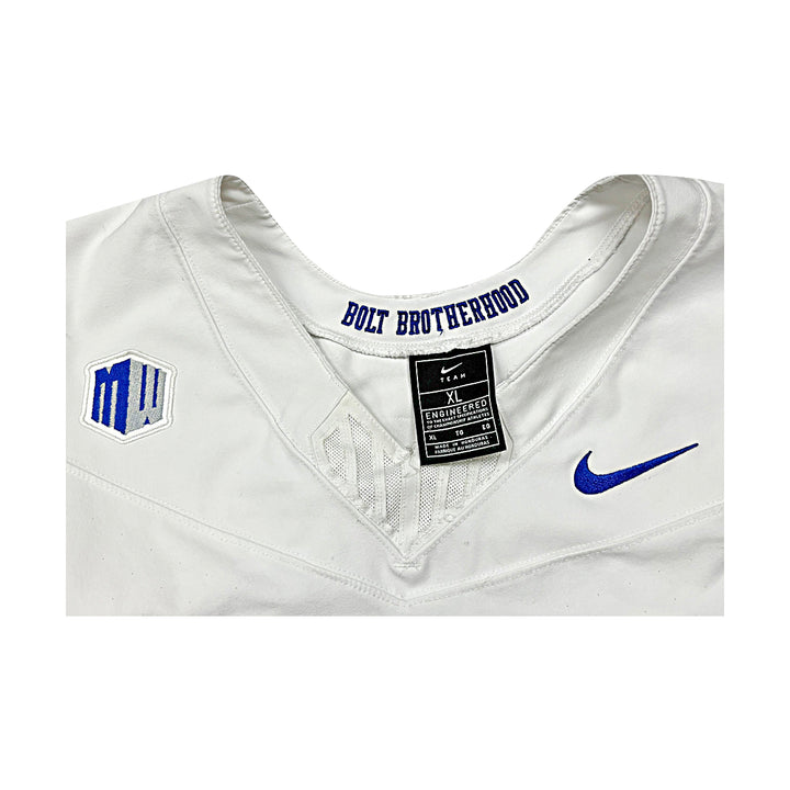 US Air Force Academy Nike White 2023 Game Issued #99 Size XL Jersey