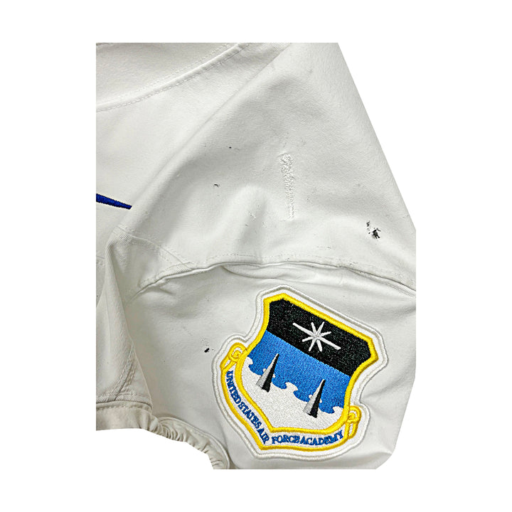 US Air Force Academy Nike White 2023 Game Issued #99 Size XL Jersey