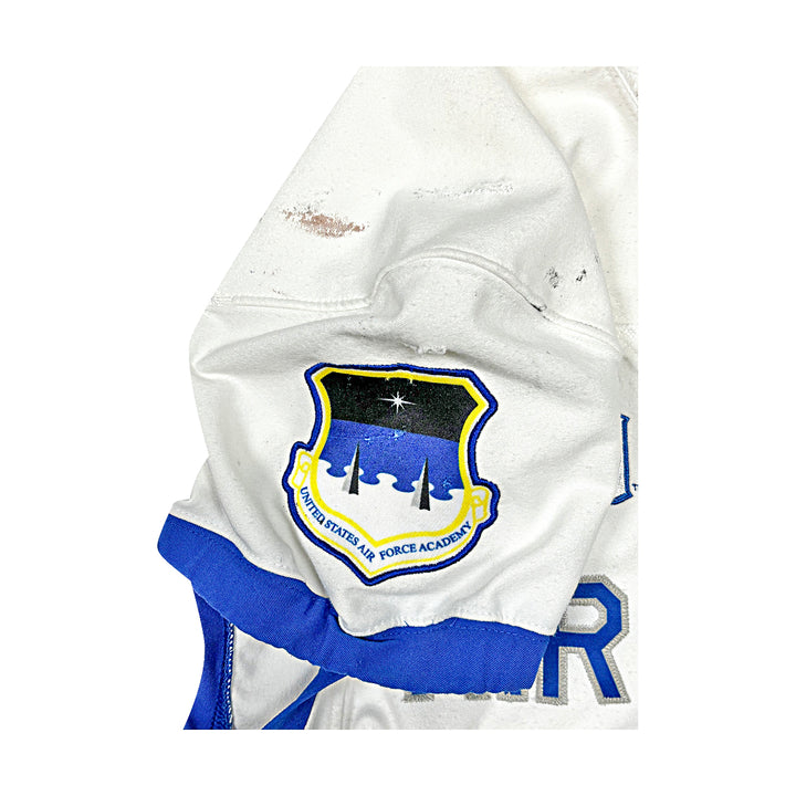 US Air Force Academy Nike White 2023 Game Issued #6 Size M Jersey