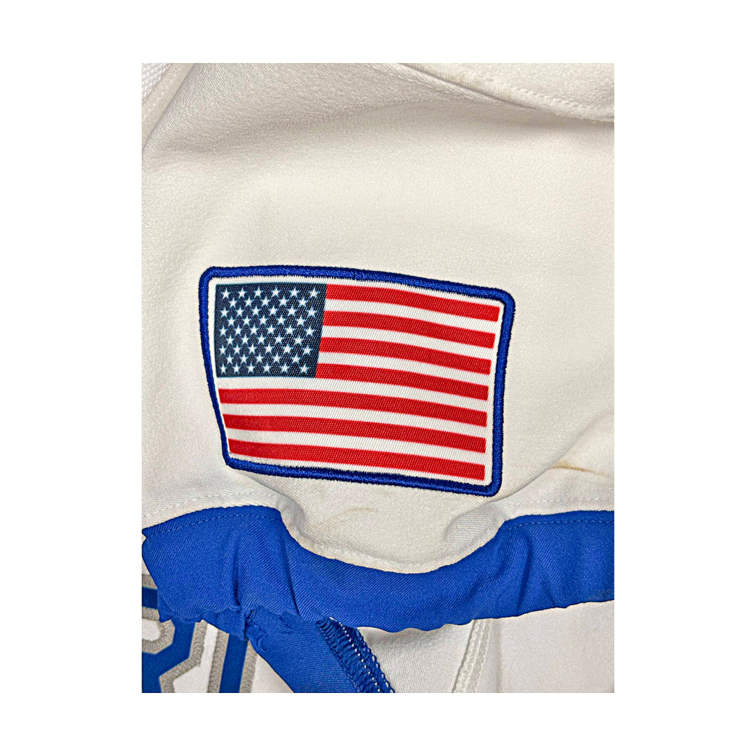 US Air Force Academy Nike White 2023 Game Issued #8 Size L Jersey