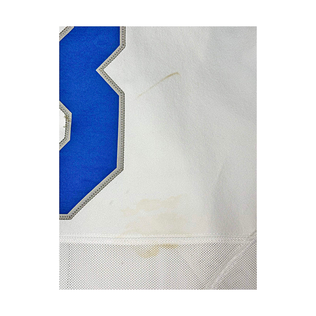 US Air Force Academy Nike White 2023 Game Issued #8 Size L Jersey