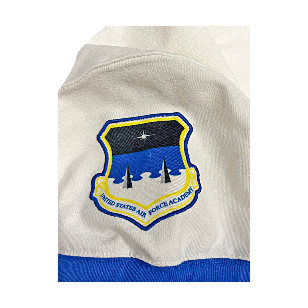 US Air Force Academy Nike White 2023 Game Issued #5 Sie M Jersey