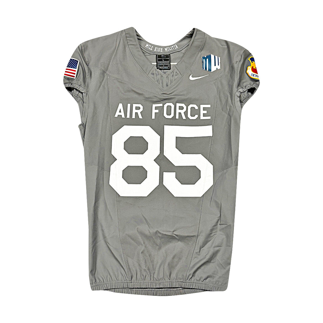 US Air Force Academy 2025 Game Used Nike #85 Size L F-16 Jersey