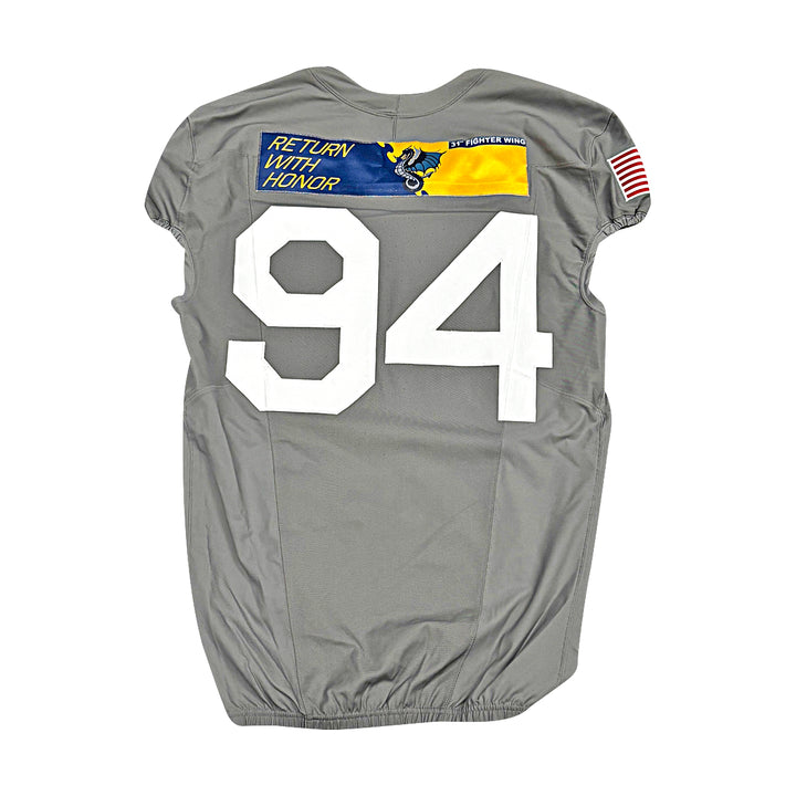 US Air Force Academy 2025 Game Used Nike #94 Size L F-16 Jersey