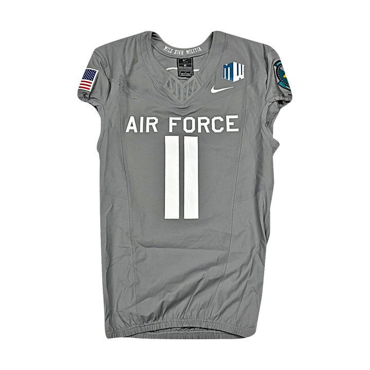 US Air Force Academy 2025 Game Used Nike #11 Size M F-16 Jersey