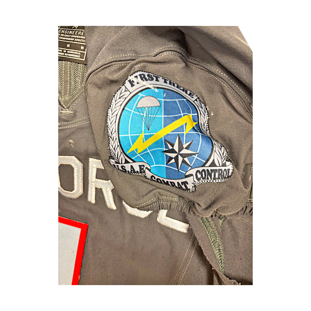 US Air Force Academy 2024 Game Used Nike AFSOC Grey Medium #11 Jersey