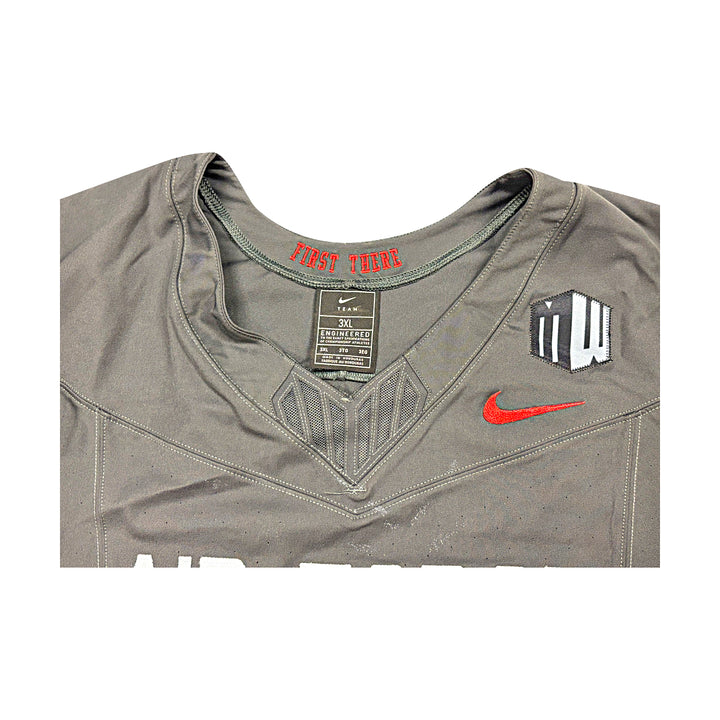 US Air Force Academy 2024 Game Used Nike AFSOC Grey 3XL #98 Jersey