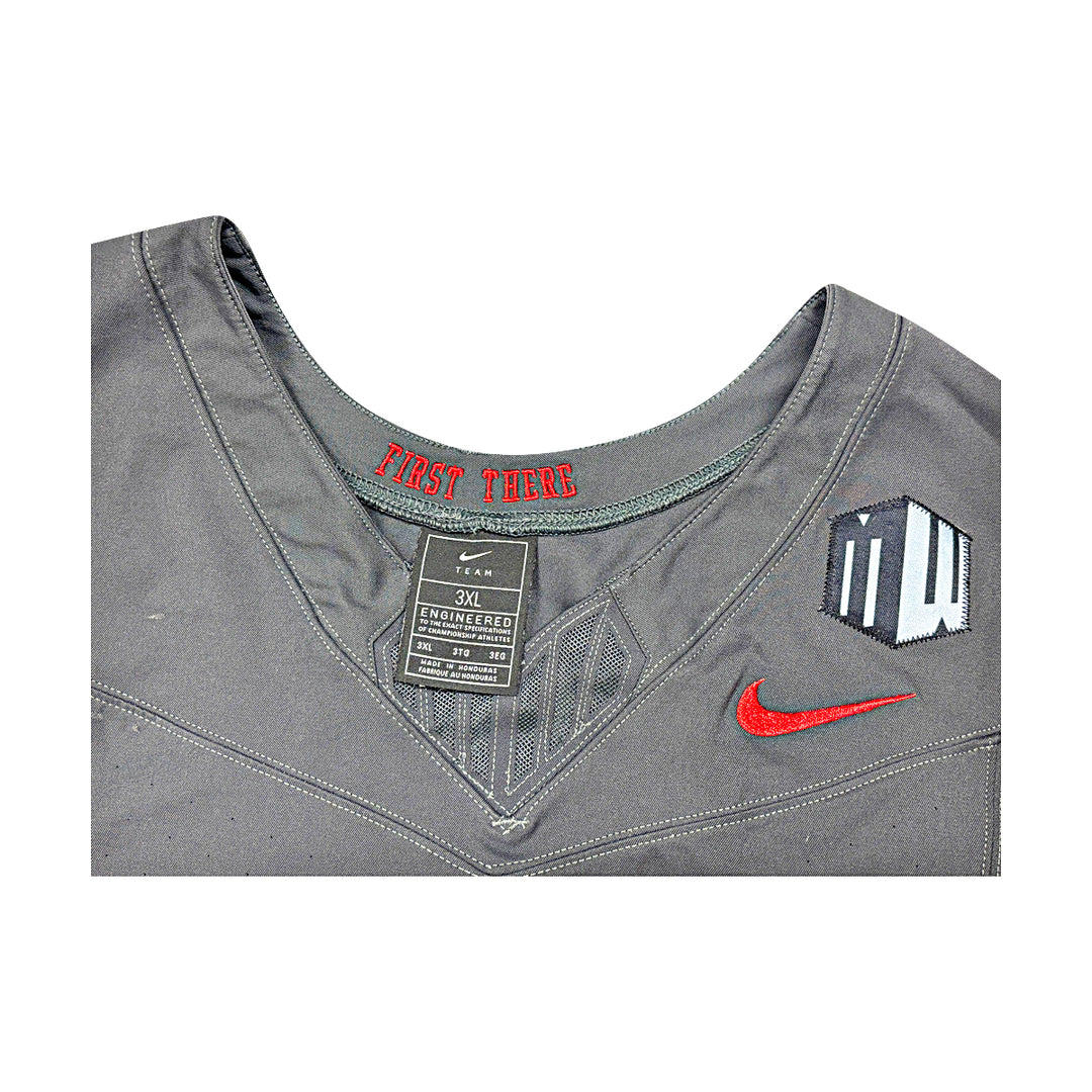 US Air Force Academy 2024 Game Used Nike AFSOC Grey 3XL #1 Jersey