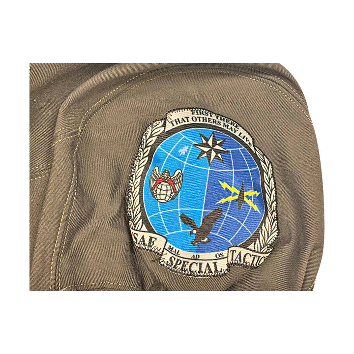 US Air Force Academy 2024 Game Used Nike AFSOC Grey Large #49 Jersey
