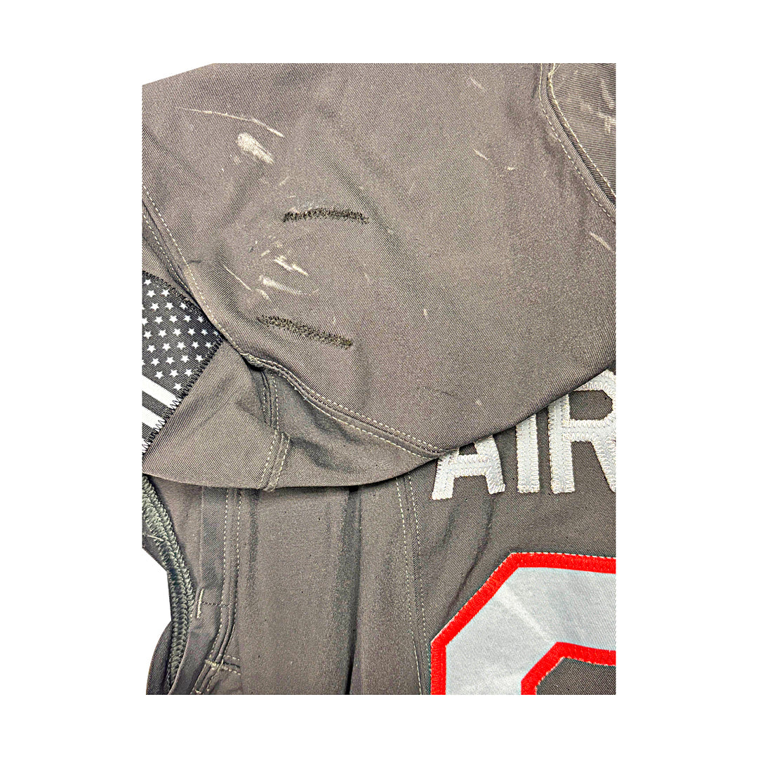 US Air Force Academy 2024 Game Used Nike AFSOC Grey XL #62 Jersey