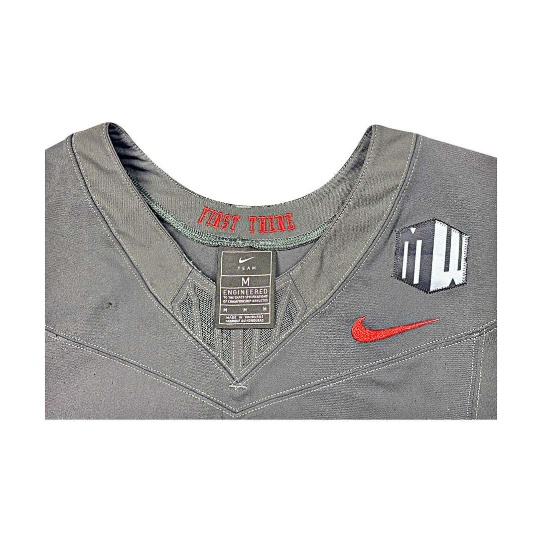 US Air Force Academy 2024 Game Used Nike AFSOC Grey Medium #30 Jersey
