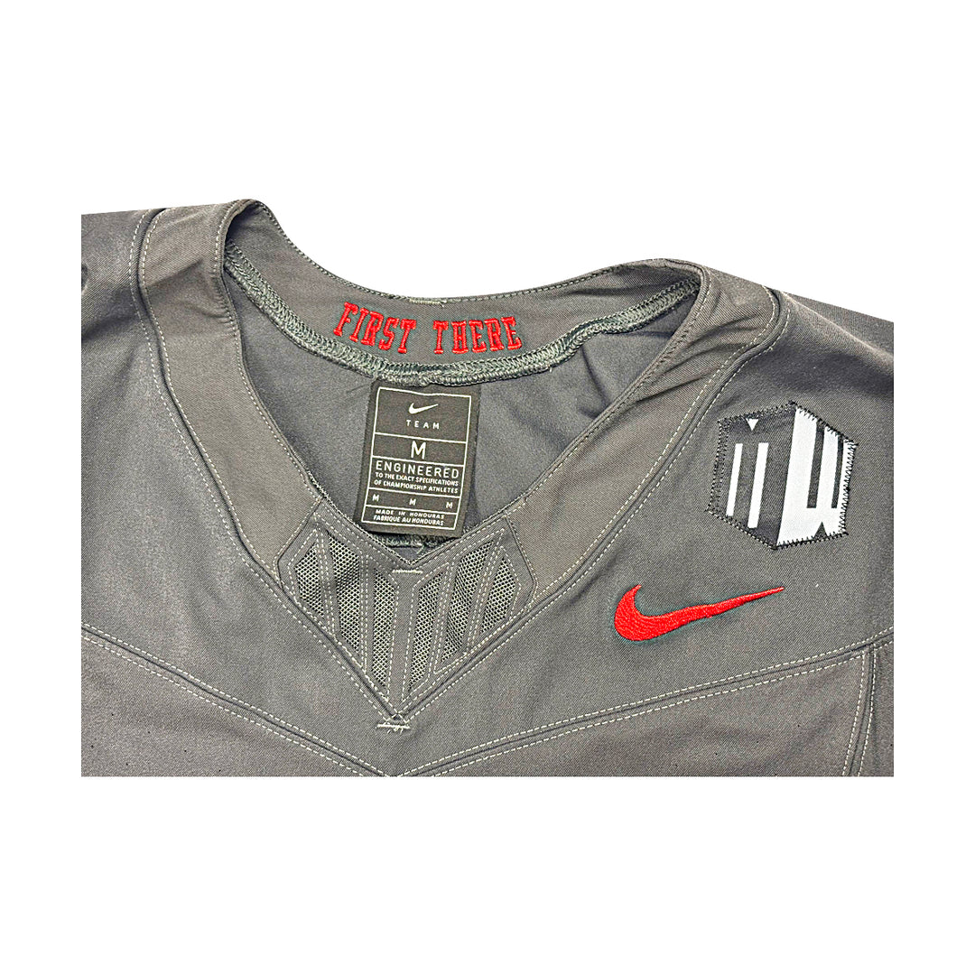 US Air Force Academy 2024 Game Used Nike AFSOC Grey Medium #85 Jersey