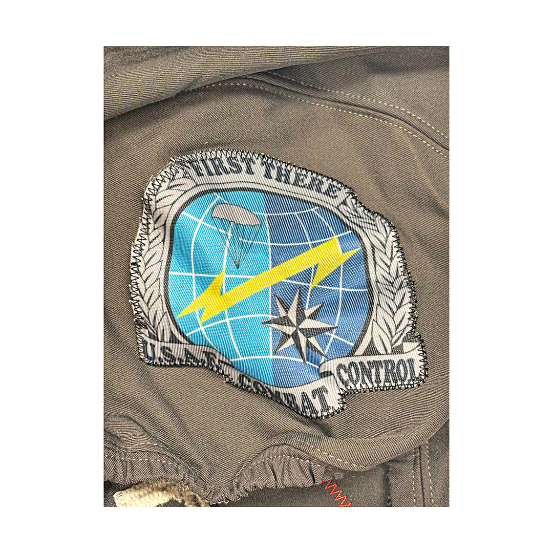 US Air Force Academy 2024 Game Used Nike AFSOC Grey Medium #85 Jersey